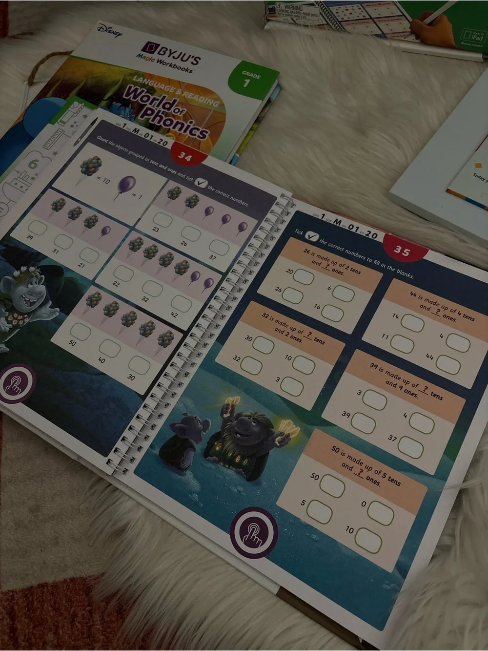 Osmo BYJU 1st grade Learning kit for iPad in Box